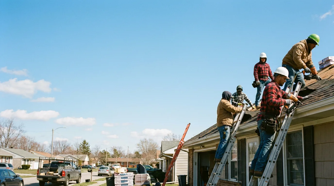 Roofing in Buchtel, OH near me